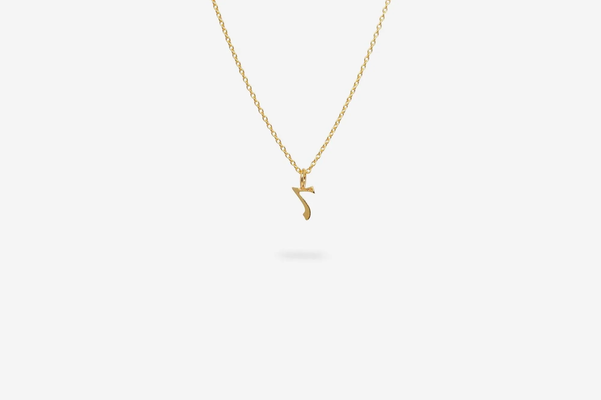 IX Lucky Number 7 Gold Plated Pendant