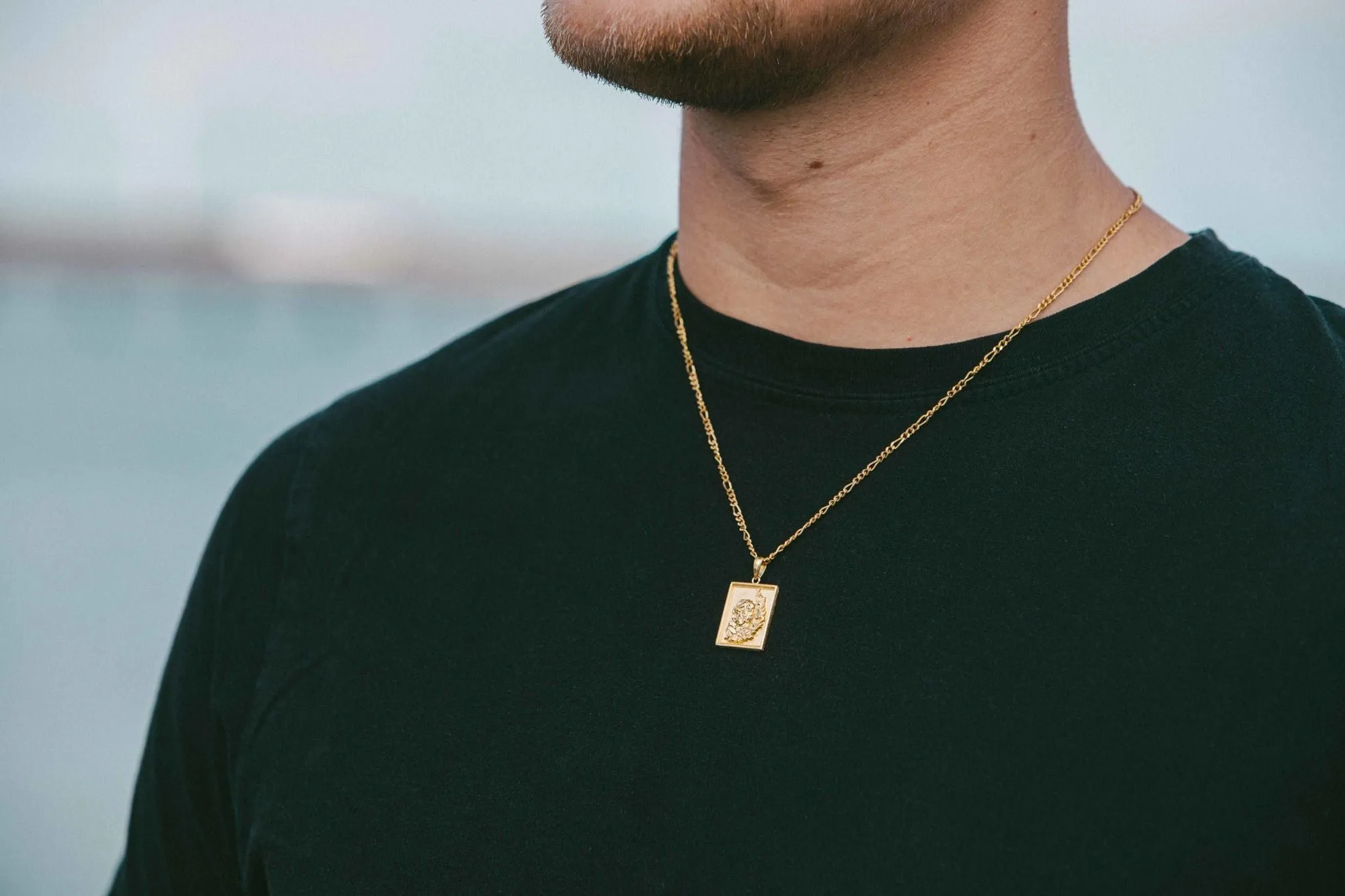 IX Merma Gold Plated Pendant