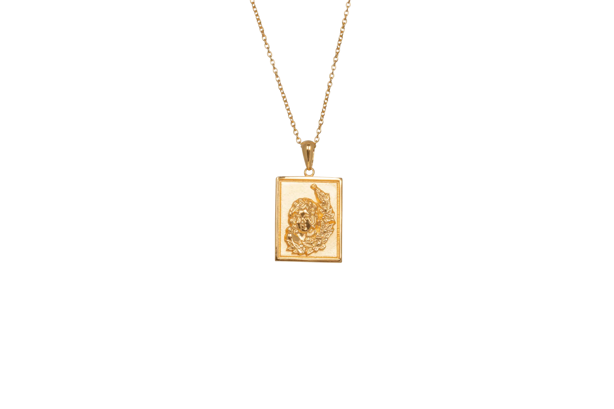 IX Merma Gold Plated Pendant