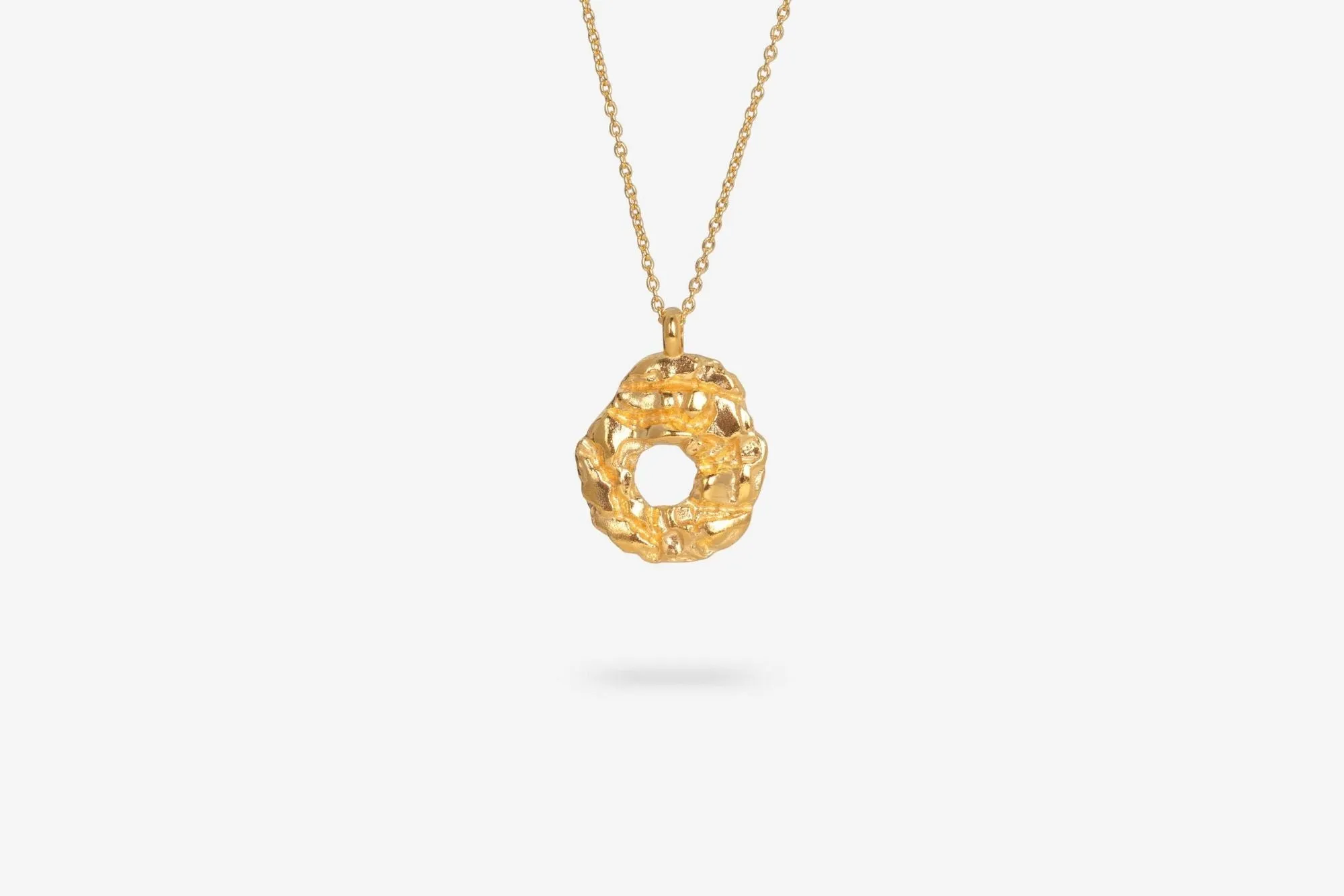 IX Rock Gold Plated Necklace