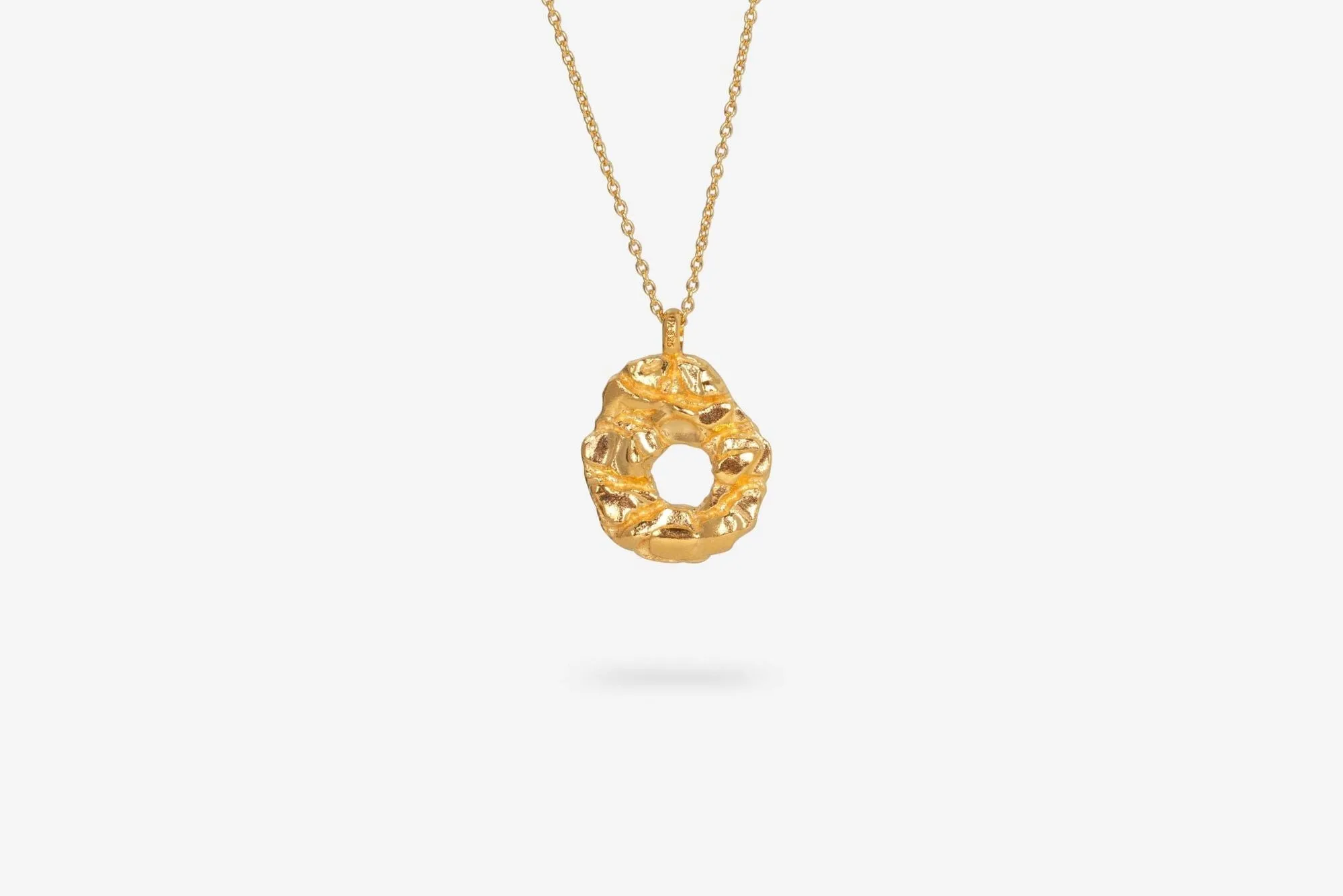 IX Rock Gold Plated Necklace