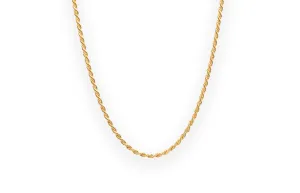 IX Sam 22k Gold Plated Chain