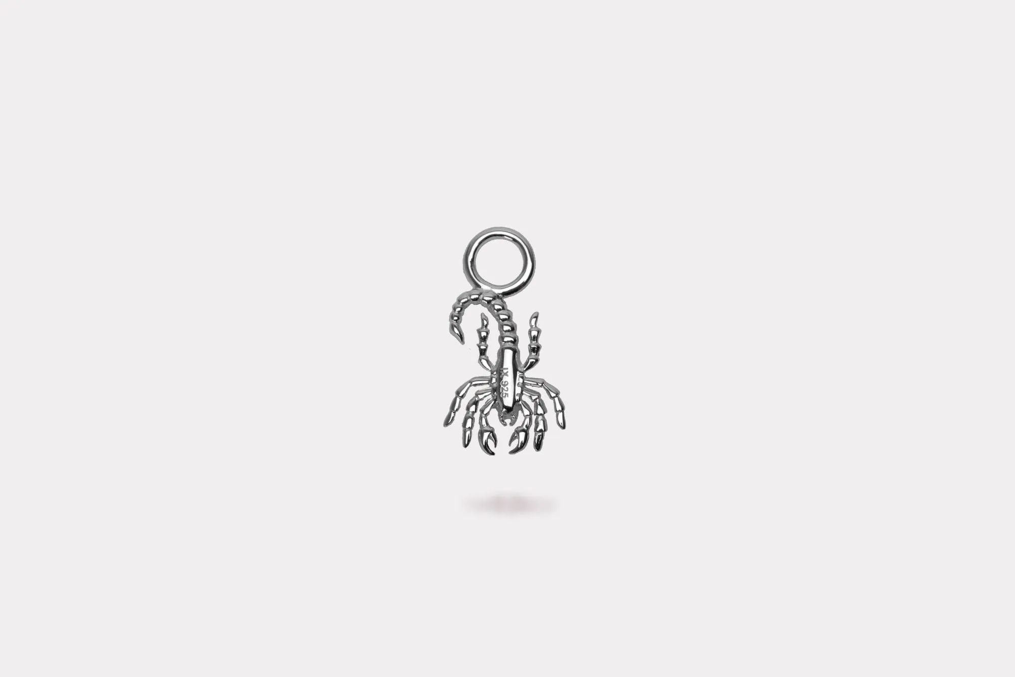 IX Scorpion Silver Pendant
