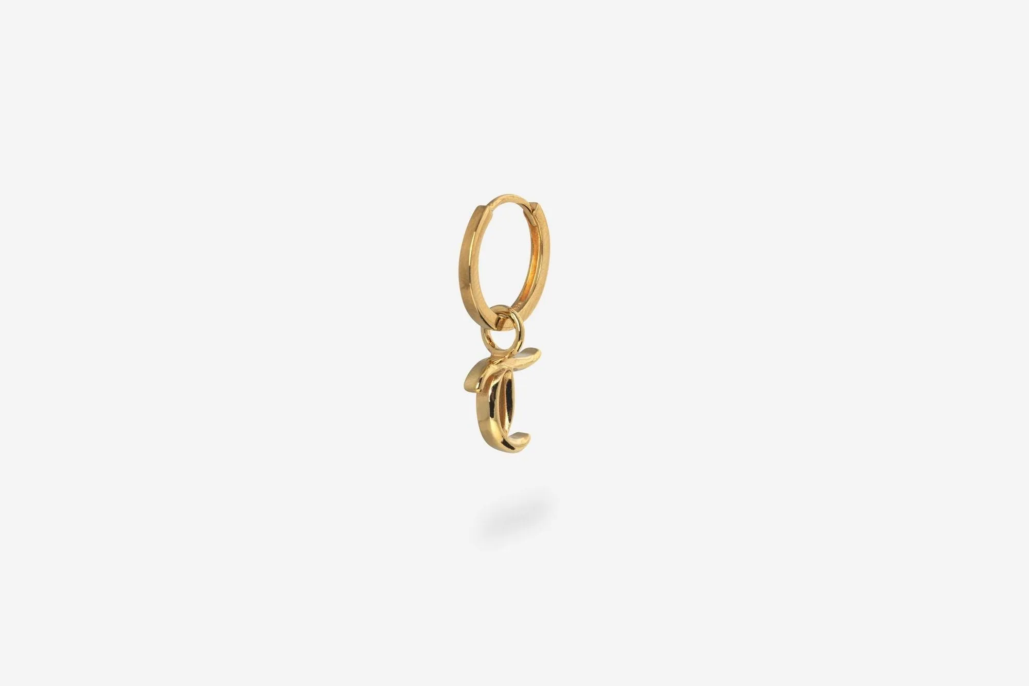 IX T 22K Gold Plated Pendant