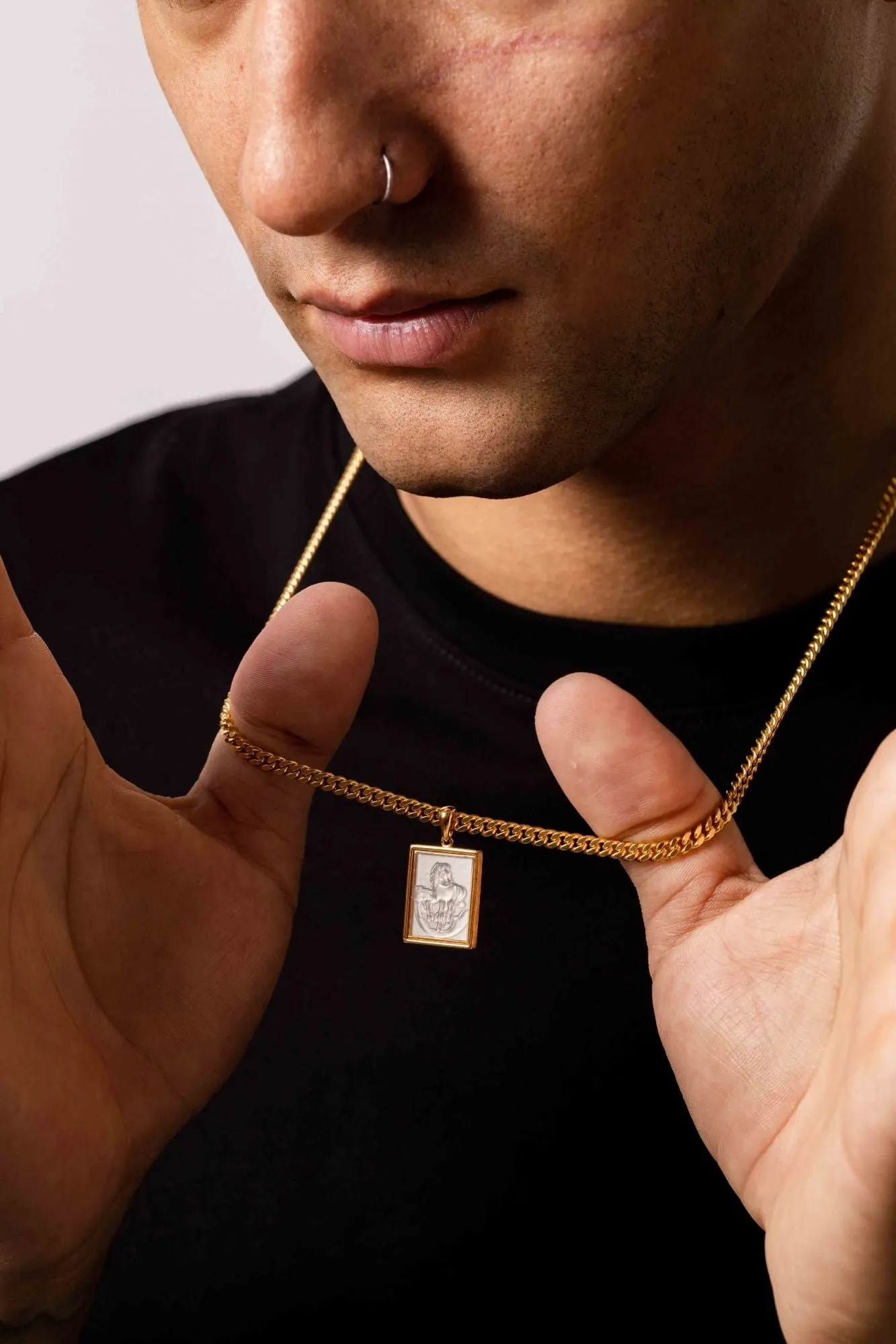 IX Valor Gold Plated Pendant