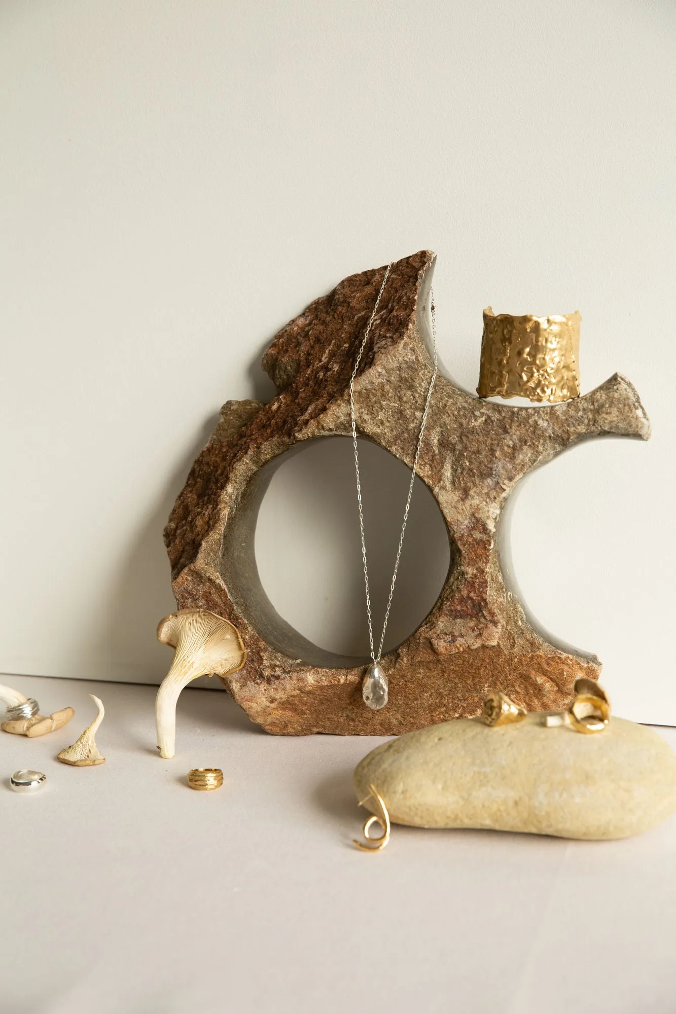 Jumonia Silver Necklace