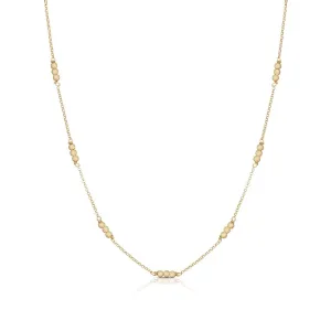 Kalinda 18K Gold Plated Necklace