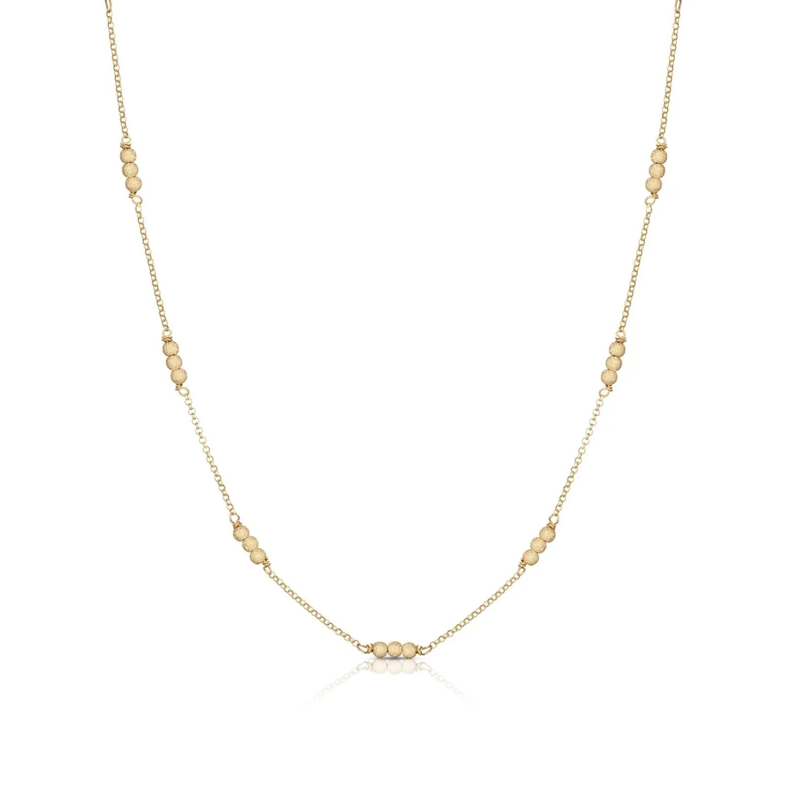 Kalinda 18K Gold Plated Necklace