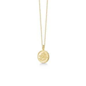 Kamon Gold Plated Necklace