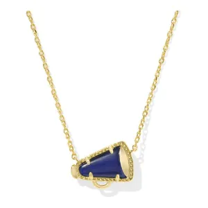 Kendra Scott Cheer Short Pendant Necklace in Navy MOP