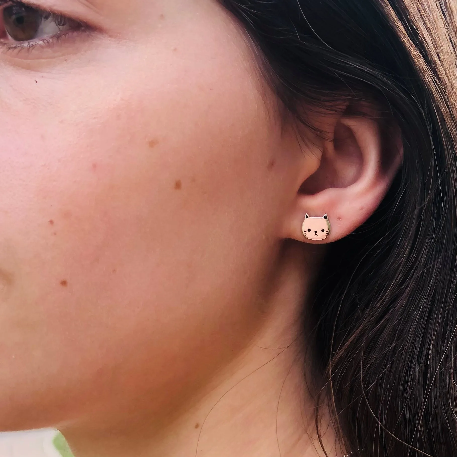 Kitty Cat Studs