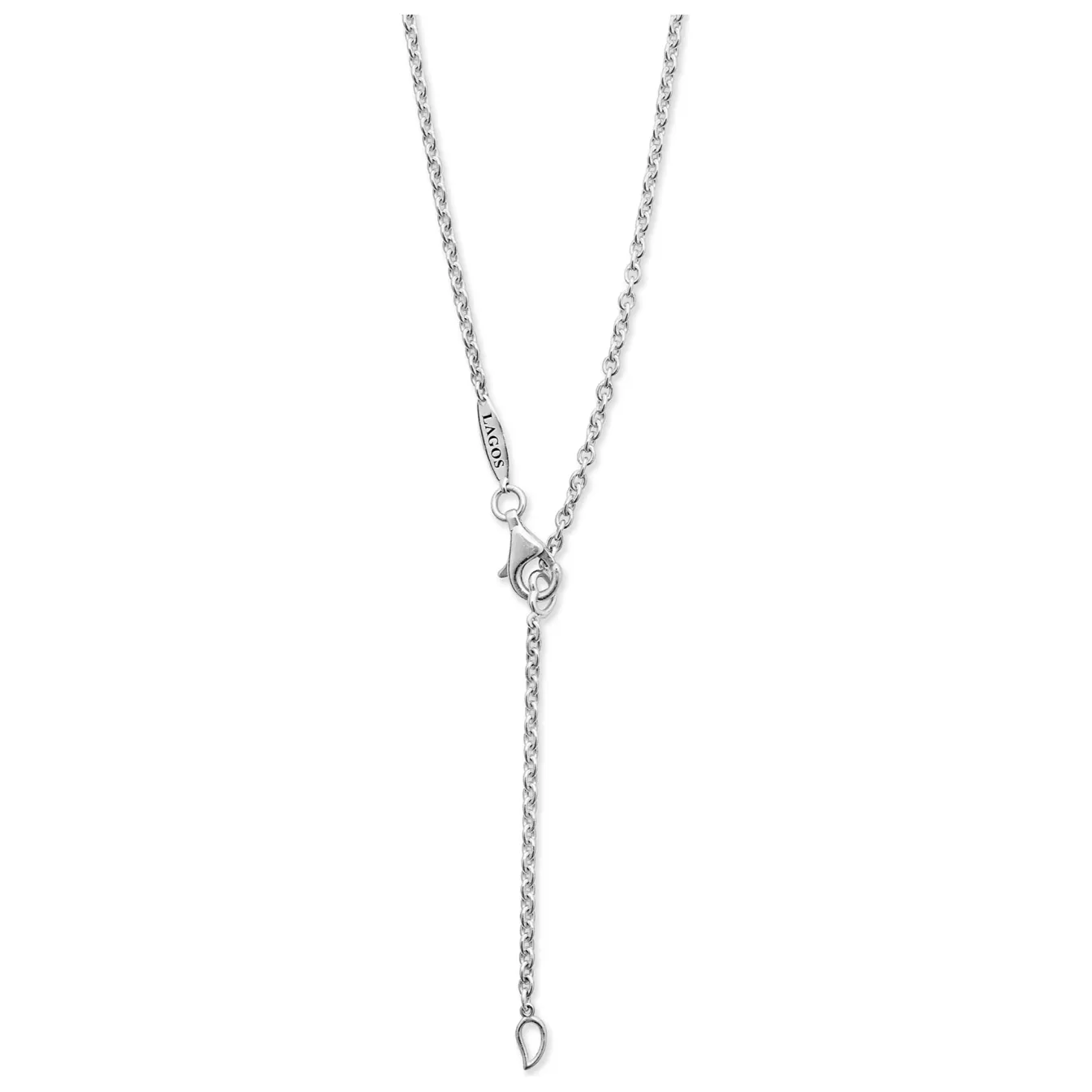 Lagos Sterling Silver Luna 18K Gold Luna Pearl Lux Necklace