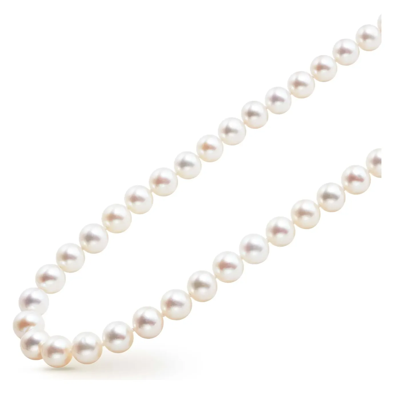 Lagos Sterling Silver Luna Large Pearl Strand Necklace