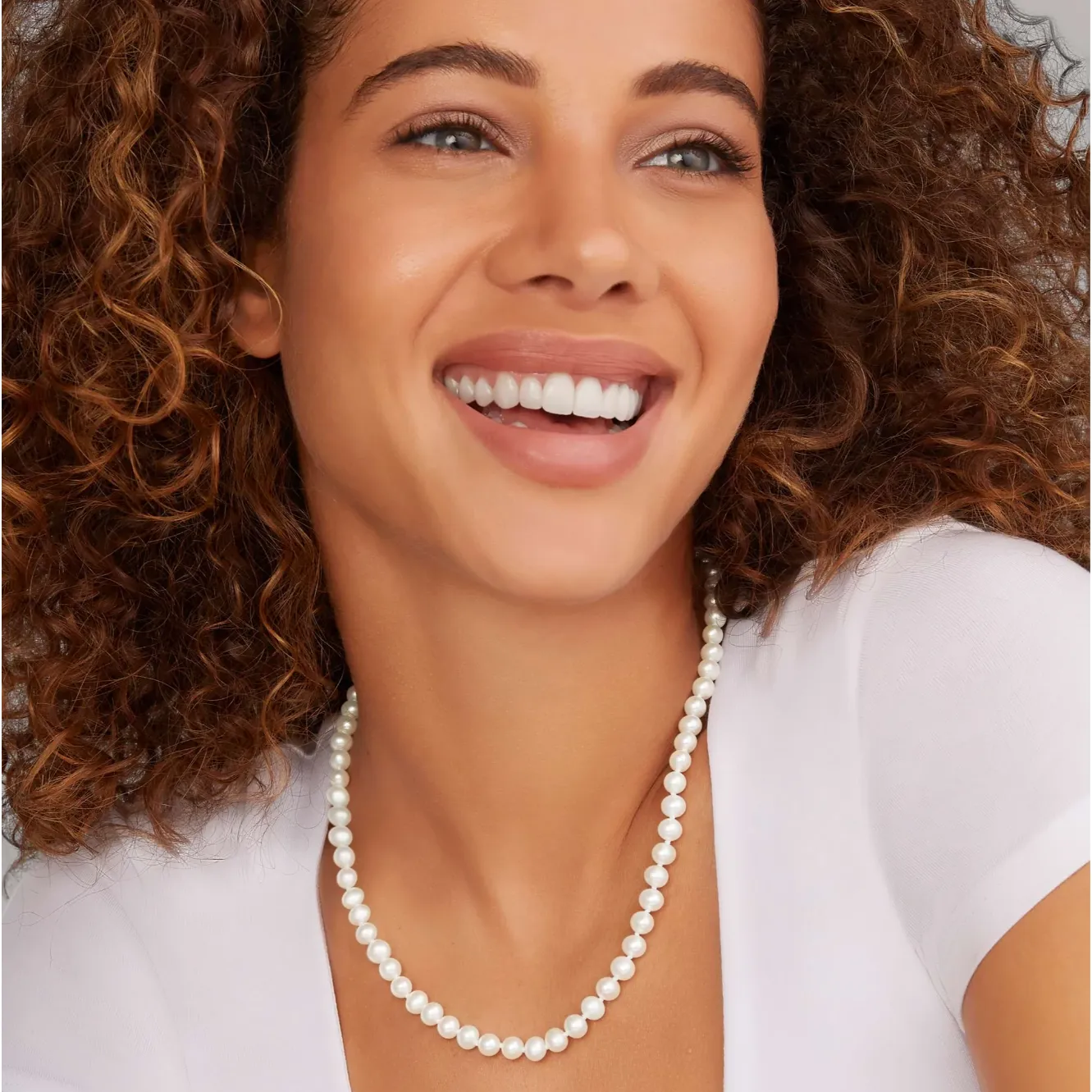 Lagos Sterling Silver Luna Small Pearl Strand Necklace