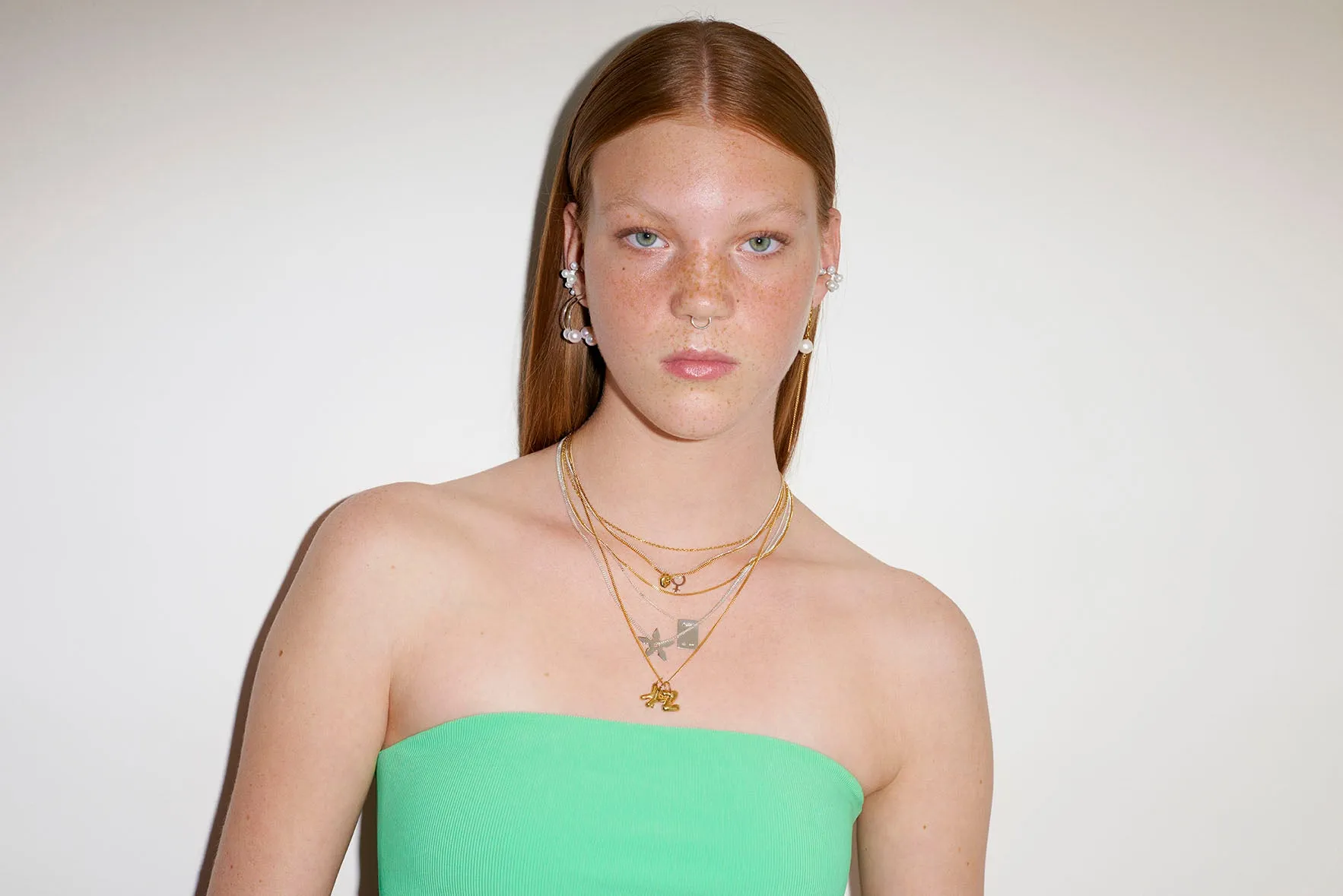 Letter Z Gold Plated Necklace