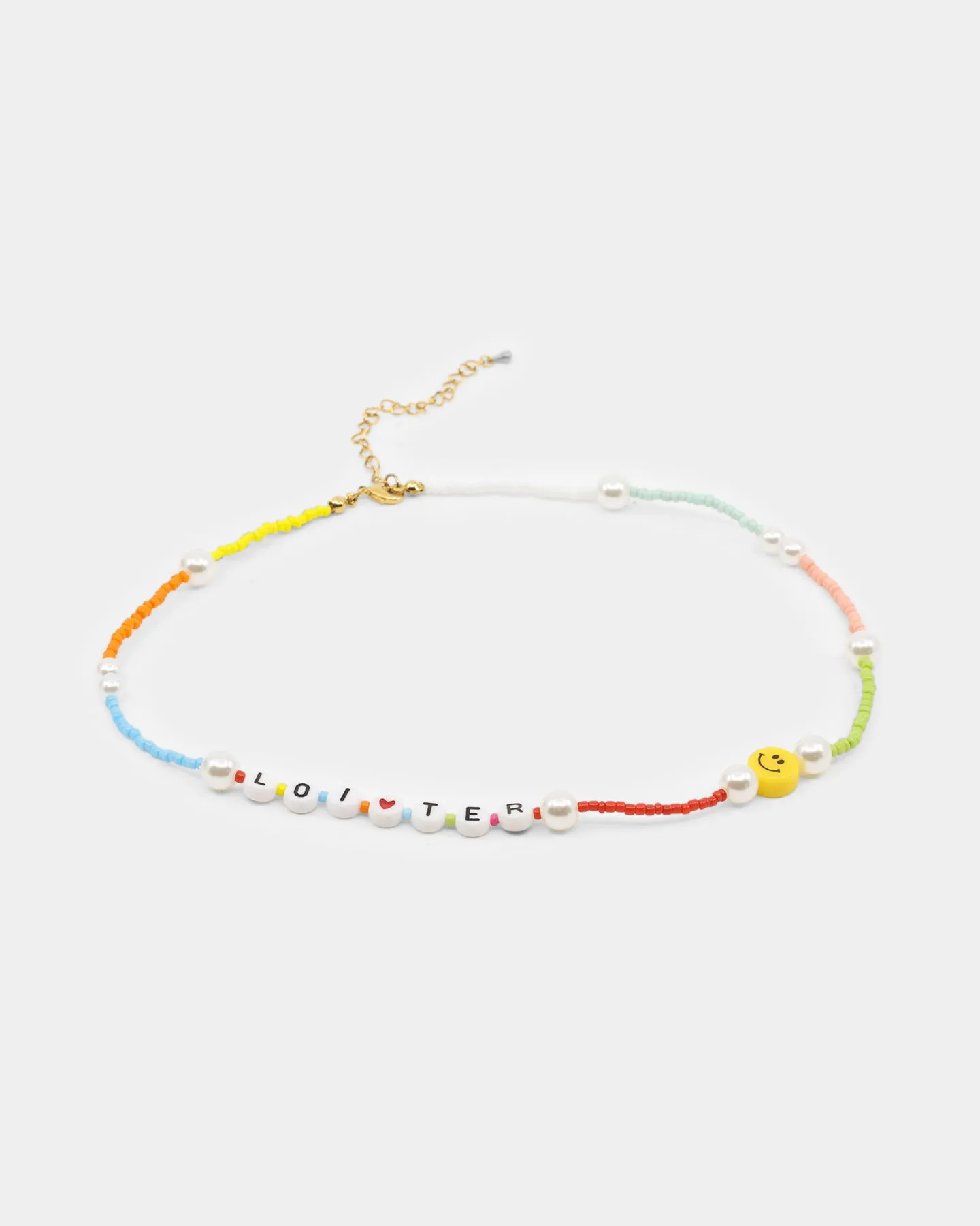 Loiter Loi<3ter Beaded Necklace Multi-coloured