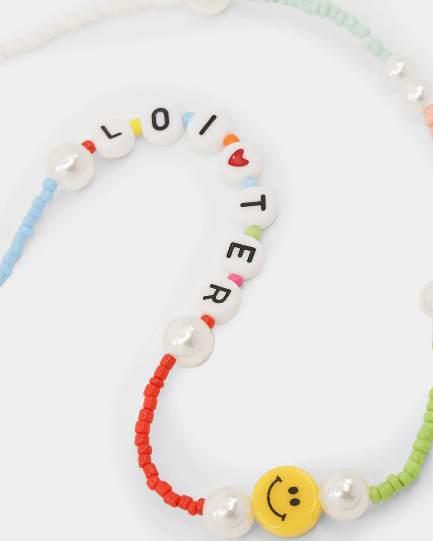 Loiter Loi<3ter Beaded Necklace Multi-coloured