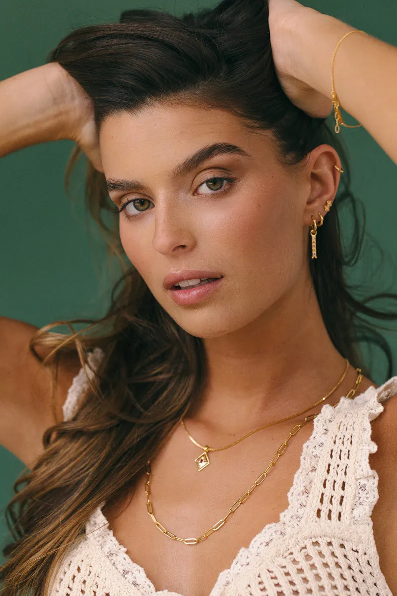 Long Link Chain Necklace Gold Plated (60cm) Wildthings Collectables