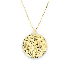 Lucky Coin Gold Plated Necklace