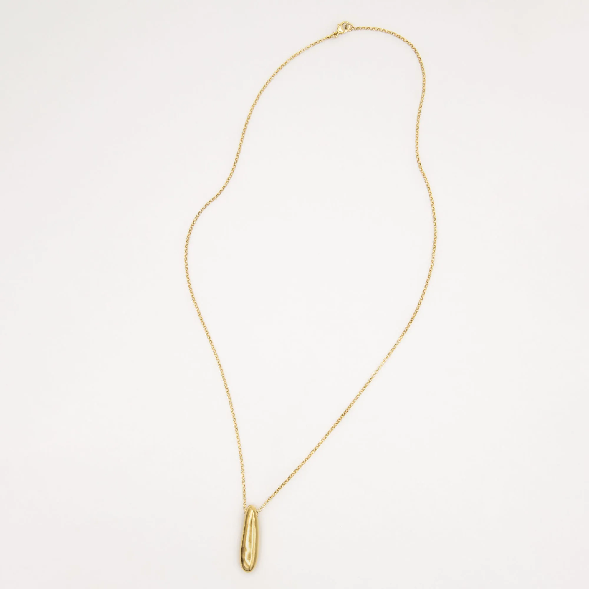 Manaca Large Gold Plated Necklace
