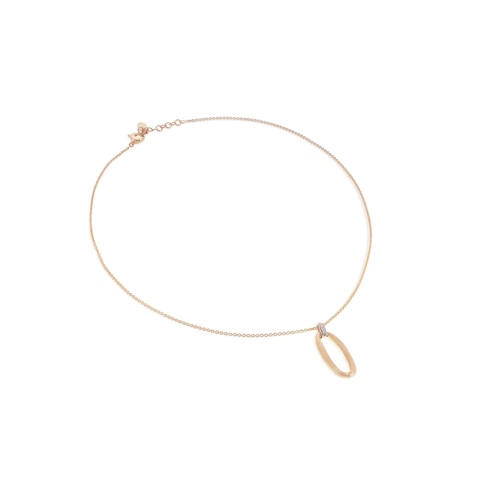 Marco Bicego Jaipur Link 18ct Yellow Gold Diamond Necklace