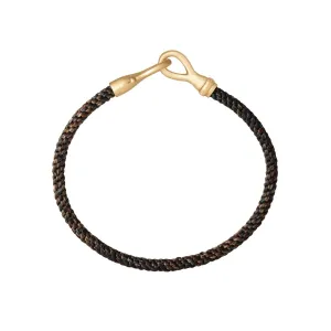 Maroon theme Life men's 18K Gold Bracelet