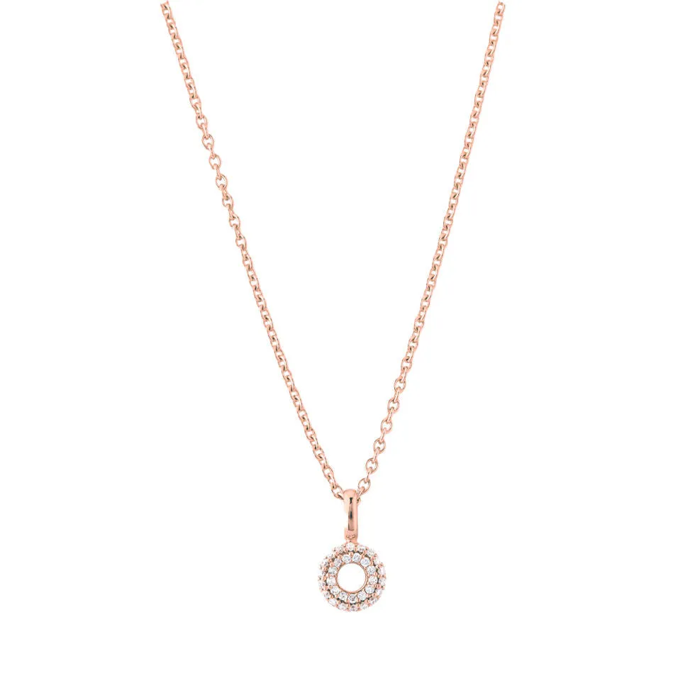 Matiné 18K Rosegold Pendant w. 31 Diamonds