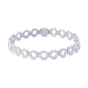Matiné 18K Whitegold Bracelet w. 708 Diamonds