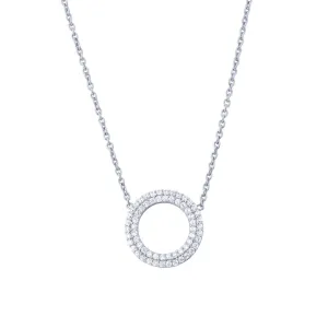 Matiné 18K Whitegold Necklace w. 62 Diamonds