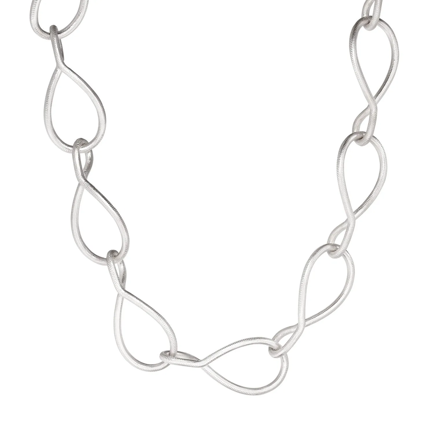 Mega Kharisma Link Silver Necklace