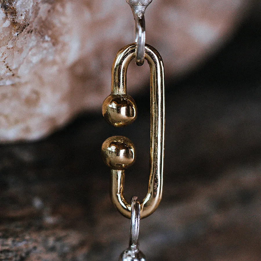 Milkyway 18K Gold & Silver Necklace