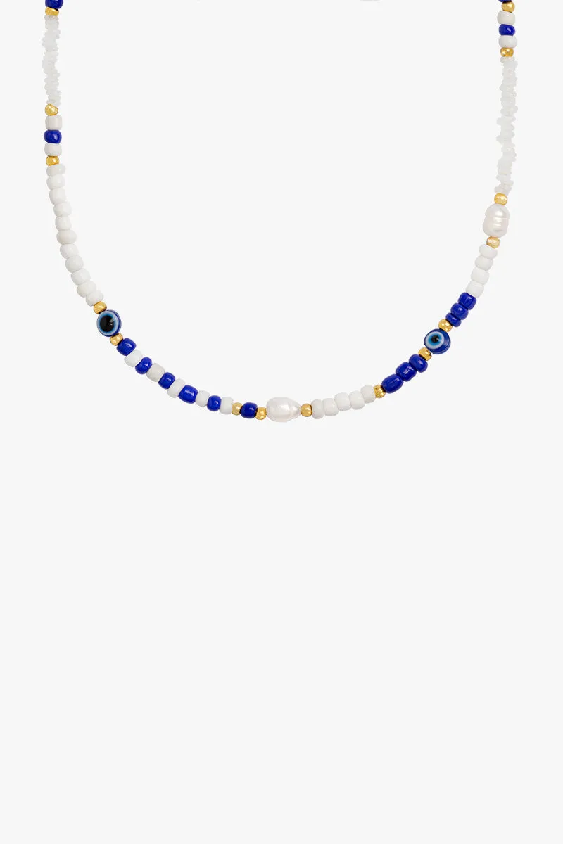 Milos necklace gold plated (40 cm) Wildthings Collectables