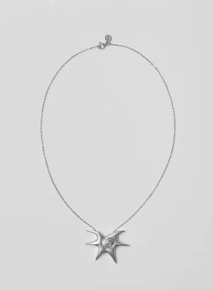 Mini Solar Silver Necklace