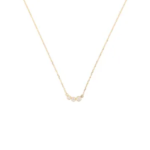Miss Marilyn 14K & 18K Gold Necklace w. Diamonds