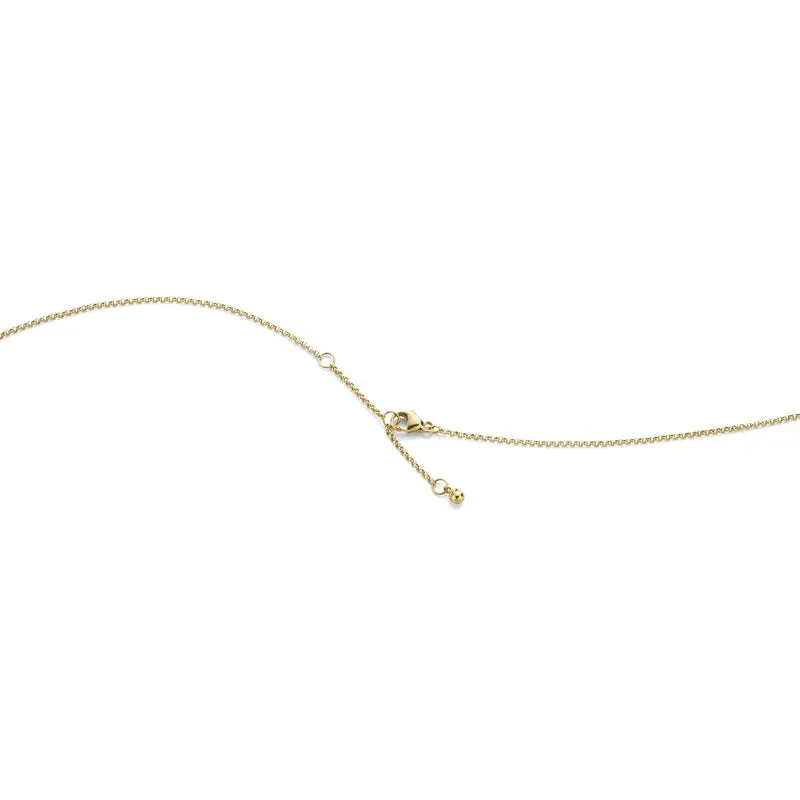 Moonlight Grapes long pendant 18K Gold Necklace w. Diamonds