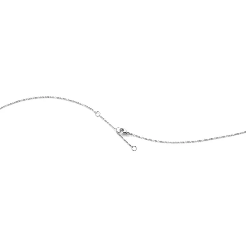 Moonlight Grapes pendant Silver Necklace w. Diamond