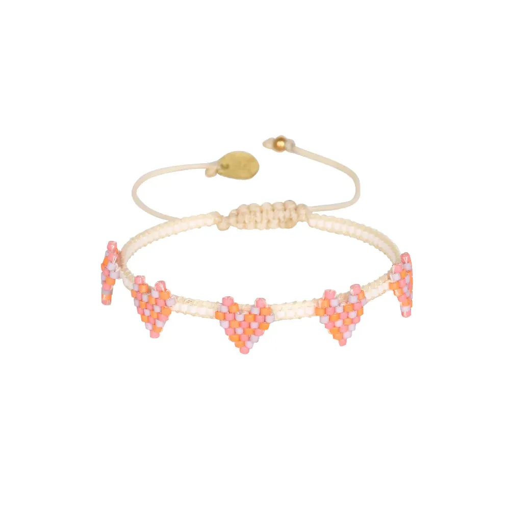 Multi Heart Row 2.0 Bracelet