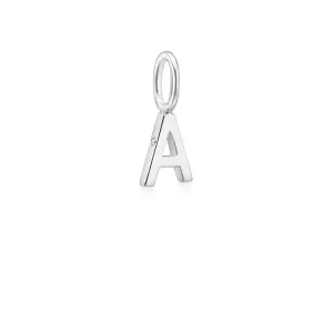 My A 18K Whitegold Pendant w. Diamond