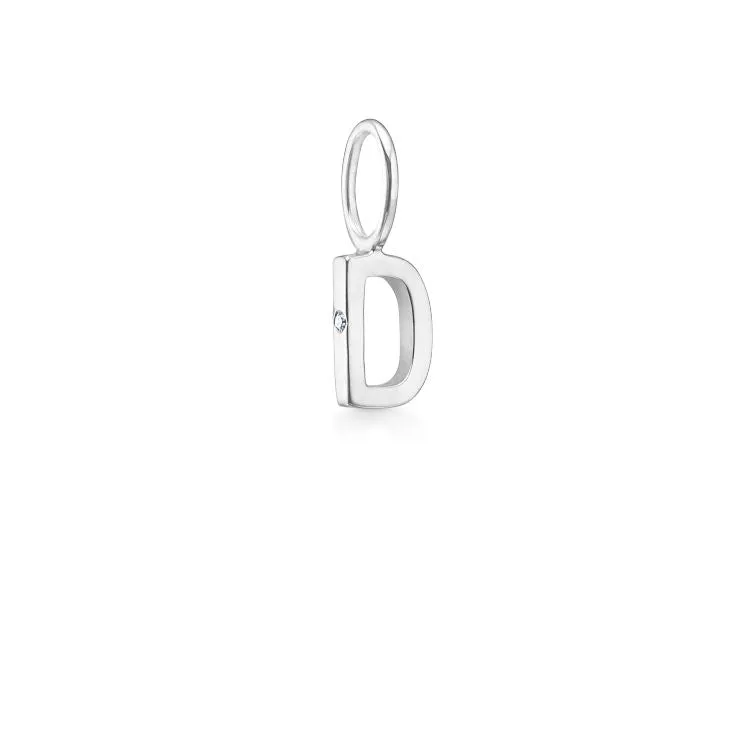 My D 18K Whitegold Pendant w. Diamond