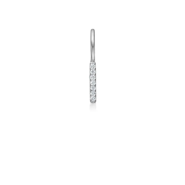My I 18K Whitegold Pendant w. Diamonds