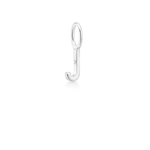 My J 18K Whitegold Pendant w. Diamond