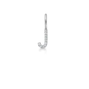 My J 18K Whitegold Pendant w. Diamonds