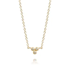 My Precious 10K Gold Necklace w. Diamonds