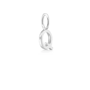My Q 18K Whitegold Pendant w. Diamond