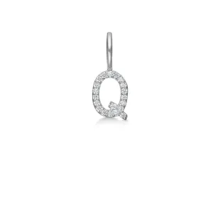 My Q 18K Whitegold Pendant w. Diamonds