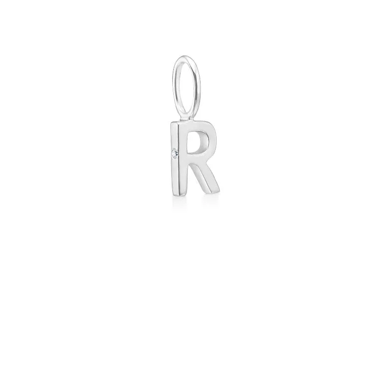 My R 18K Whitegold Pendant w. Diamond