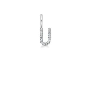 My U 18K Whitegold Pendant w. Diamonds