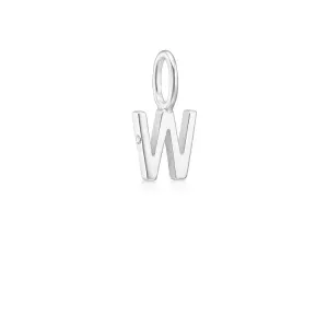 My W 18K Whitegold Pendant w. Diamond