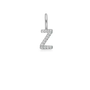 My Z 18K Whitegold Pendant w. Diamonds