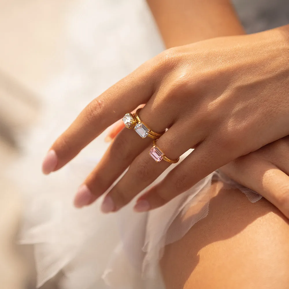 Naya Ring / Light Rose Caroline Svedbom